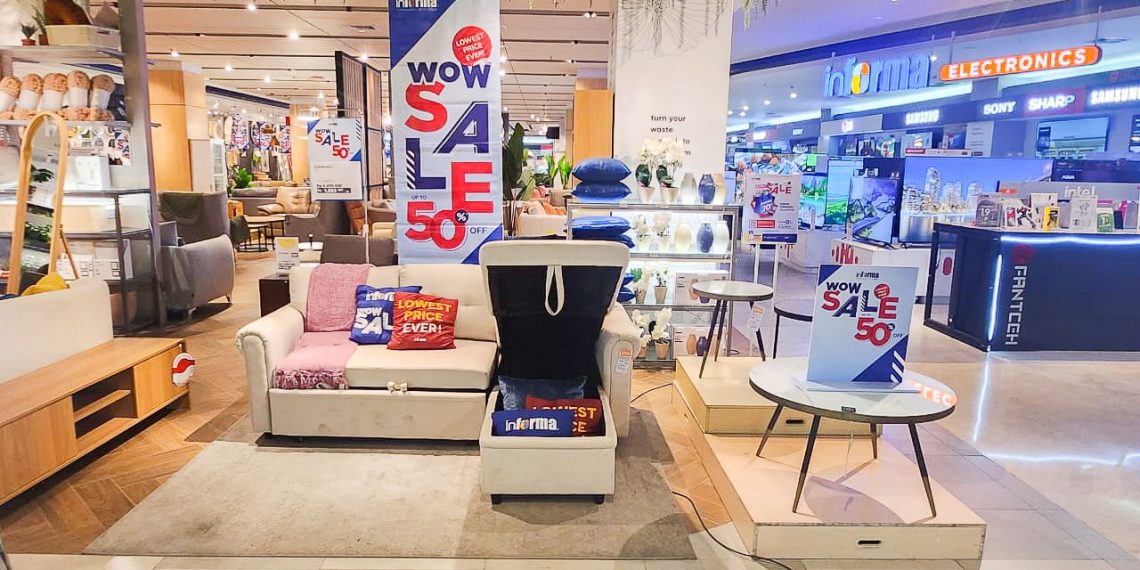 Hanya 7 Hari! Early WOW Sale INFORMA Hadirkan Diskon Terbesar Hingga 70% untuk Furnitur Idaman