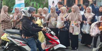 Dukung Program Ketahanan Pangan, MABA UMAHA  Berbagi Sayur Mayur