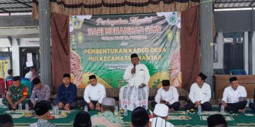 Perluas Jangkauan Peran, MUI Manyar Bentuk Kader Penggerak di Seluruh Desa