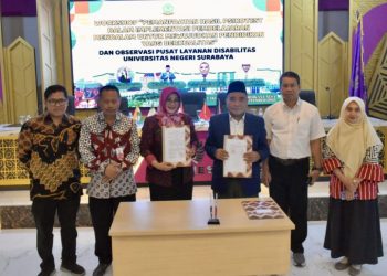 Wujudkan Pendidikan Berkualitas, SMP Negeri 1 Wonoayu Kerja Sama dengan FIP Unesa