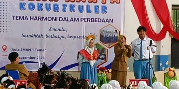 SMA Negeri 1 Taman Gelar Karya Kokurikuler ‘Harmoni Dalam Perbedaan’