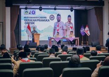 Buka Muscab Gerakan Pramuka, Bupati Gresik Tekankan Pentingnya Pembentukan Karakter Generasi Muda