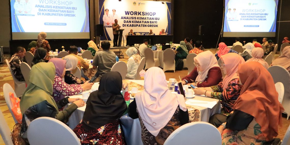 Gelar Workshop Analisis Kematian Ibu dan Bayi, Pemkab Gresik Prioritaskan Tekan AKI dan AKB