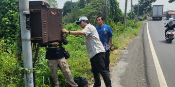 PJU Tanggulangin Hingga Sedati Padam, 13 Kontaktor Panel Dicuri Orang