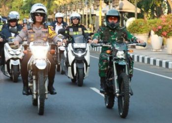 Polres dan Kodim 0817/Gresik Gelar Patroli Skala Besar, Pastikan Keamanan dan Ketertiban Berlangsung Kondusif