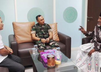 Sowan ke MUI, Dandim 0817/Gresik Bawa Pesan Jaga Persatuan