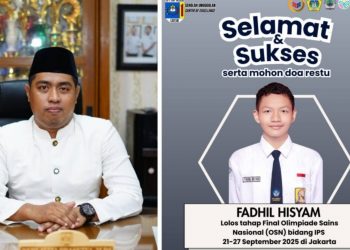Sisihkan Ribuan Peserta, Dua Siswa SMP di Gresik: Fadhil dan Fikri Melaju ke Final OSN Tingkat Nasional di Jakarta