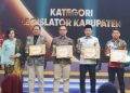 Ajang Legislatif Jatim Award 2025, Ketua DPRD Bojonegoro Abdullah Umar Raih Penghargaan