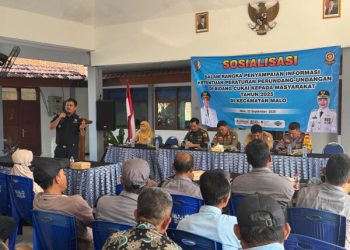 Pemkab Bojonegoro Sosialisasikan “Gempur Rokok Ilegal” Pada Warga Kecamatan Malo