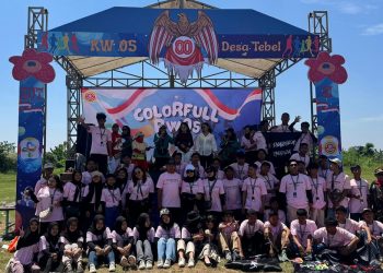 Semarak HUT RI di RW 5 Desa Tebel, Tirakatan, Lomba Lingkungan Smart and Green Colourful hingga Smart Fun Walk