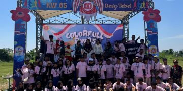Semarak HUT RI di RW 5 Desa Tebel, Tirakatan, Lomba Lingkungan Smart and Green Colourful hingga Smart Fun Walk