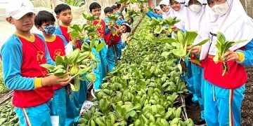 SD Al Muslim Wujudkan Generasi Peduli Lingkungan Lewat Outing Class di Kaliandra