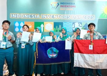 Obat Sariawan Karya Siswa SMP Negeri 1 Sedati Raih Emas Internasional
