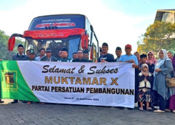 Sukseskan Muktamar PPP Ke X, Kader Dan Pengurus DPC PPP Sidoarjo Berangkat Ke Jakarta