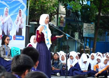 Siswa SMP Negeri 1 Sedati Diajari Berdemokrasi Melalui Pilihan Ketua OSIS