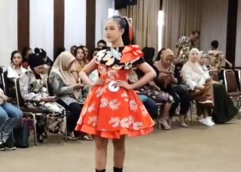 Aimy Siswi SMP Negeri 1 Ngasem Terinspirasi Jadi Duta Batik Kediri