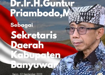 Dinas PU CKPP Apresiasi Pelantikan Guntur Priambodo sebagai Sekda Banyuwangi
