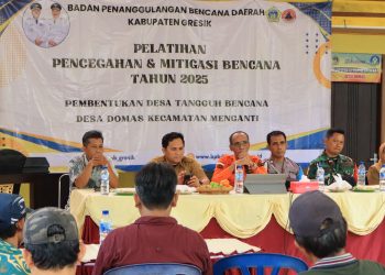 Gencar Bentuk Destana, Pemkab Gresik Tingkatkan Kapasitas untuk Kurangi Risiko Bencana