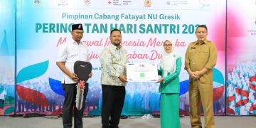 Bupati Gresik Fandi Akhmad Yani Dorong Fatayat NU Mandiri, Berkarya, Bermartabat melalui Penguatan Pemberdayaan Perempuan