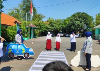 Dishub Sidoarjo Beri Edukasi SALUD Siswa SDN Sidokepung 2 Buduran