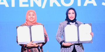Wabup Sidoarjo Mimik Tanda Tangani Nota Kesepakatan RJ dan Kesepakatan Bersama Pembangunan Daerah