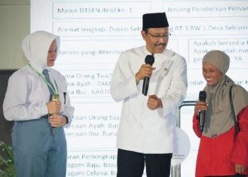 Mensos Gus Ipul Dibuat Takjub oleh Talenta Murid Sekolah Rakyat di Kabupaten Kediri