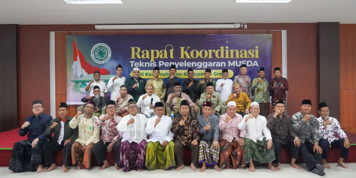 Jelang Musda Tingkat Kecamatan, MUI Gresik Sosialisasikan Teknis Penyelenggaraan