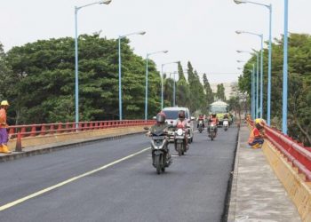 Setelah Sempat Ditutup, Jembatan Semampir Kota Kediri Kini Dibuka Kembali