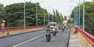 Setelah Sempat Ditutup, Jembatan Semampir Kota Kediri Kini Dibuka Kembali