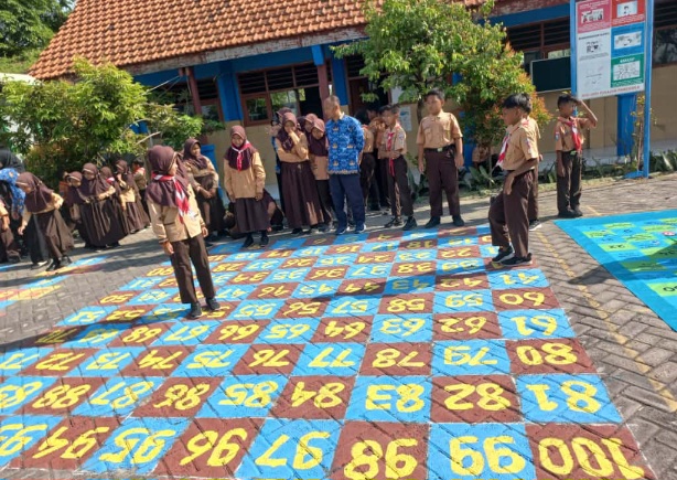SD Negeri Putat Tanggulangin Luncurkan Program Taman Numerasi ‘Sedanta’