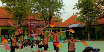 Pramuka SMAN 1 Tarik Raih Juara Nasional Smapore Dance Competition 2025