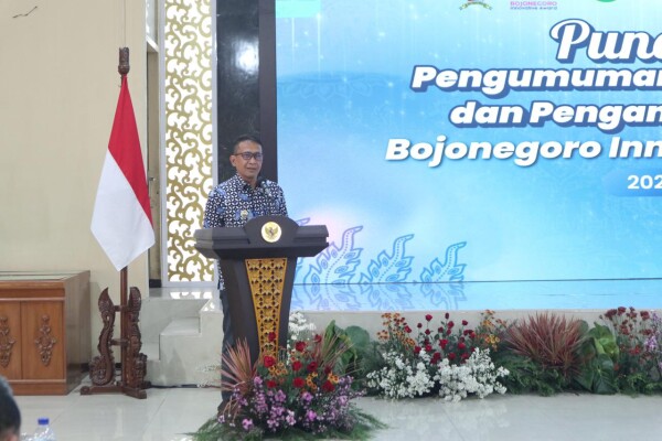 Bojonegoro Innovative Award Digelar, Bupati Wahono Dorong Inovator Kembangkan Potensi Lokal