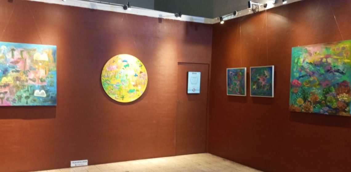 The Colour Jurney, Pameran Tunggal Lukisan Aisyah Digelar di Galeri Merah Putih