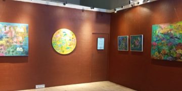 The Colour Jurney, Pameran Tunggal Lukisan Aisyah Digelar di Galeri Merah Putih