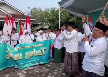 Jalan Sehat Santri Nusantara Jadi Wajah Kebersamaan Warga NU
