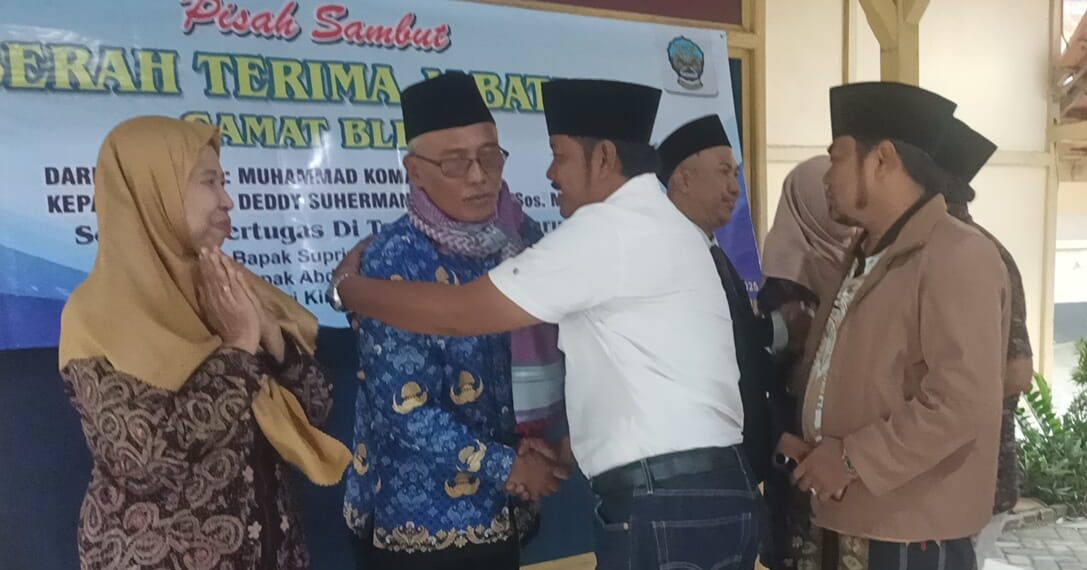 Pisah Sambut Camat Blega, Estafet Kepemimpinan dari Muhammad Komari ke Deddy Suherman