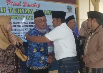 Pisah Sambut Camat Blega, Estafet Kepemimpinan dari Muhammad Komari ke Deddy Suherman