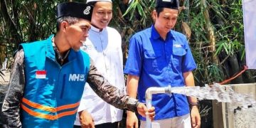 Masjid Al Mustaqim Bongso Kulon Menganti Terima Wakaf Sumur Bor