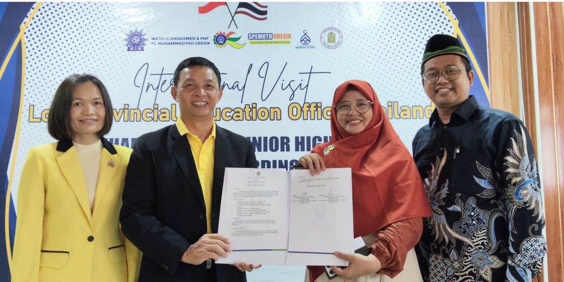 Lakukan Pertukaran Guru dan Pelajar, Spemutu Kerja Sama Internasional dengan Nonghinwittayakom School Thailand