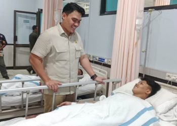 Jenguk Korban, Mas Cahyo: Mereka Punya Optimisme dan Ingin Balik Mondok