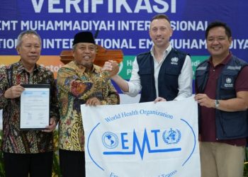 EMT Muhammadiyah Resmi Jadi Tim Medis Darurat Pertama di Indonesia yang Diakui WHO secara Internasional