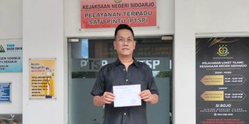 Pelapor Pungli PTSL Trosobo Taman Sidoarjo Kecewa Laporan Dinilai Jalan Ditempat
