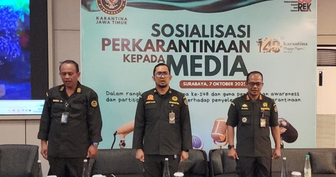 Karantina Jatim Gelar Sosialisasi Perkarantinaan, Sambut HUT ke-148