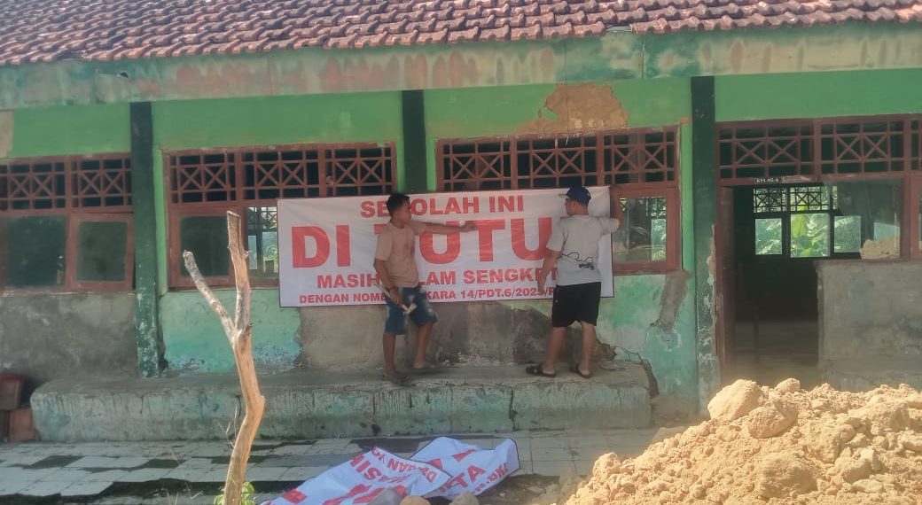 Akibat Sengketa Lahan, Aktivitas Belajar di SDN Bandung 2 Bangkalan Terhenti Total