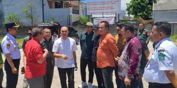 Dewan Sidak Lokasi Tembok Pembatas Perumahan Mutiara City dan Mutiara Regency
