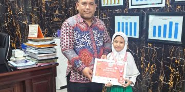 Buku Karya Siswa MI Muslimat NU Pucang Raih Penghargaan Nasional ‘Terbaik Creative Canvas Award 2025’