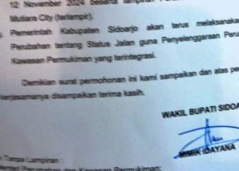 Urai Permasalahan Pagar Pembatas Mutiara Regency, E-Buddy Wabup Mimik Idayana Tiba-tiba Error