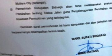 Urai Permasalahan Pagar Pembatas Mutiara Regency, E-Buddy Wabup Mimik Idayana Tiba-tiba Error