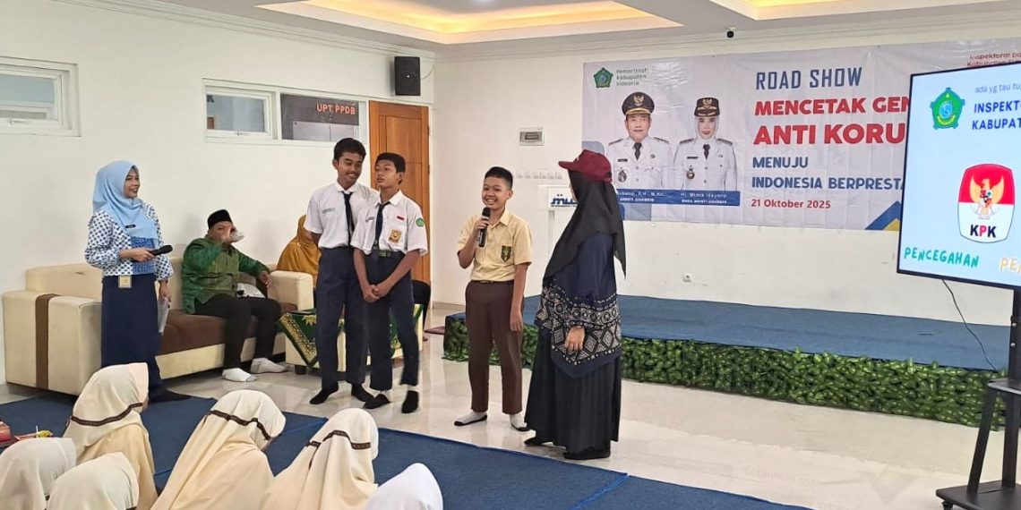 SMP Muhammadiyah 5 Tulangan Senang Jadi Tuan Rumah Edukasi Siswa Anti Korupsi Sejak Dini