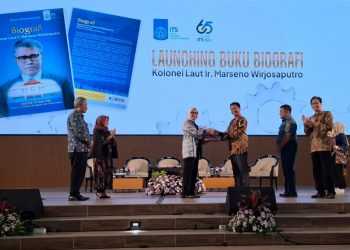 ITS Luncurkan Biografi Rektor Kol. Laut Ir. Marseno Wirjosaputro, Demi Napak Tilas Jasa Pendahulu